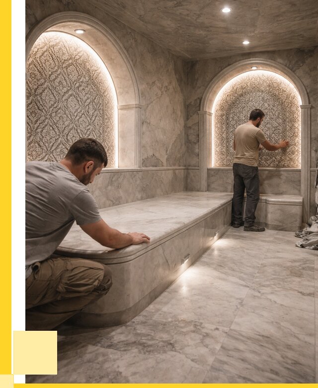 Турецкие бани под ключ в Кунгуре от 256400 р. | ЭриданКнг