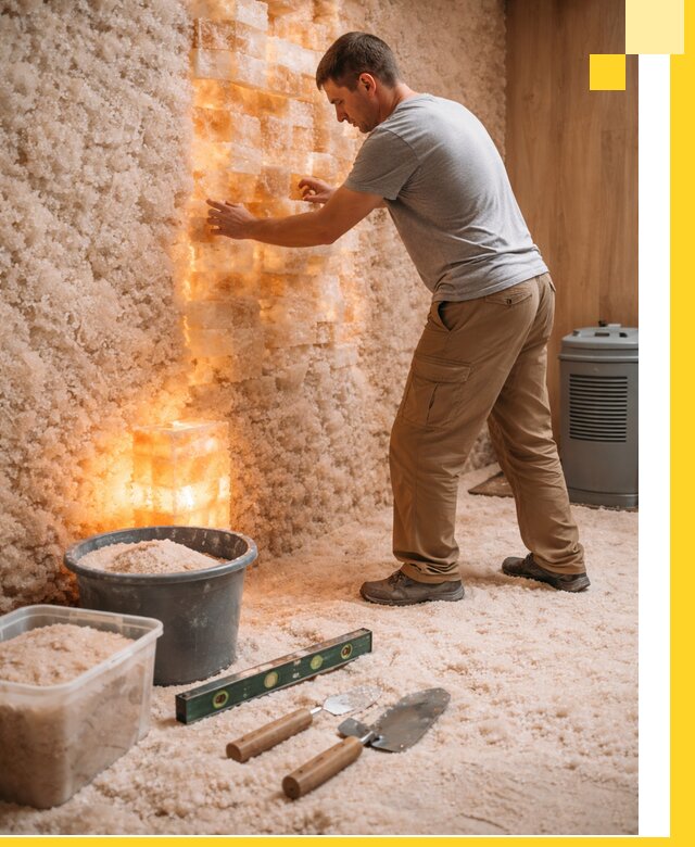 Проектирование и монтаж соляных комнат в Кунгуре под ключ